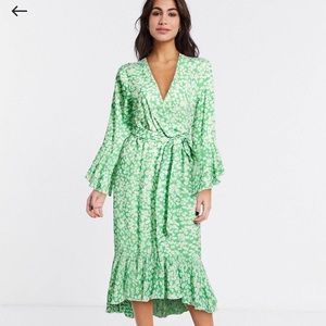 Ruffle Midi Dress